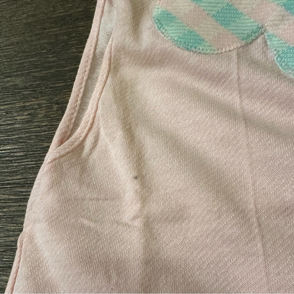 VTG Carter’s 60s/70s Baby/Toddler 4T Set Girls Gingham Summer Outfit Pink Blue - Picture 5 of 9